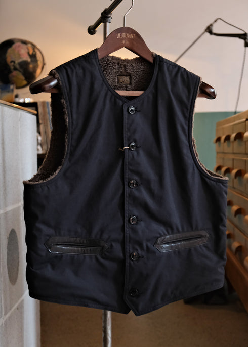 Belafonte Civilian Deck Vest Alpaca Canvas