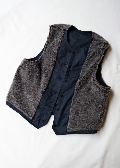 Belafonte Civilian Deck Vest Alpaca Canvas