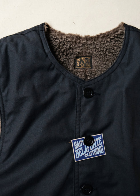 Belafonte Civilian Deck Vest Alpaca Canvas
