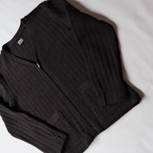 Belafonte Ragtime Drop Needle Zip Cardigan