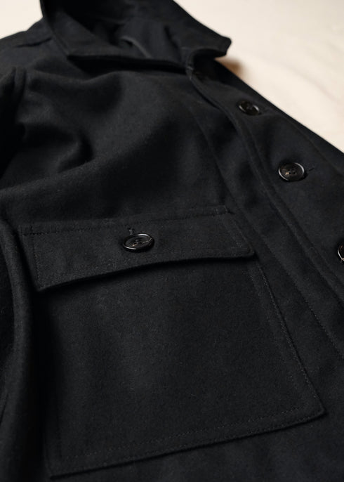 Black Sign Deep Sea Man Jacket