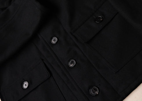 Black Sign Deep Sea Man Jacket