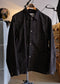 Black Sign Playing Card Pattern 1930s Worker’s Jacket