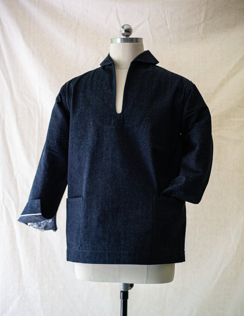 Warehouse USN Denim Pullover Jacket